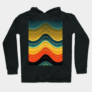 Sand and Surf Waves Hoodie